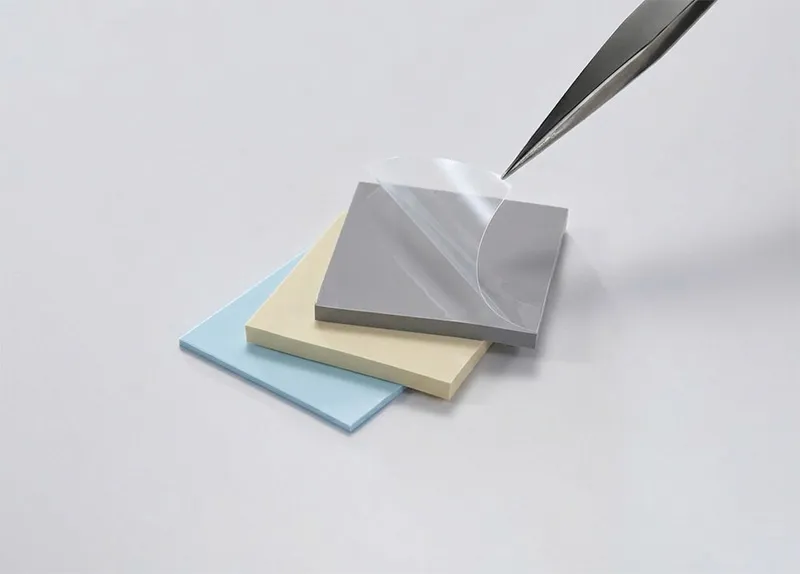 PET Release Film-Backed Insulating Thermal Pad PET Release Film-Backed Insulating Thermal Pad